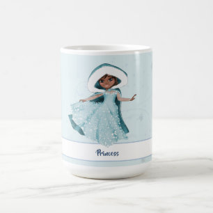 Mug Noël Princesse Enchantée Filles Snowflakes