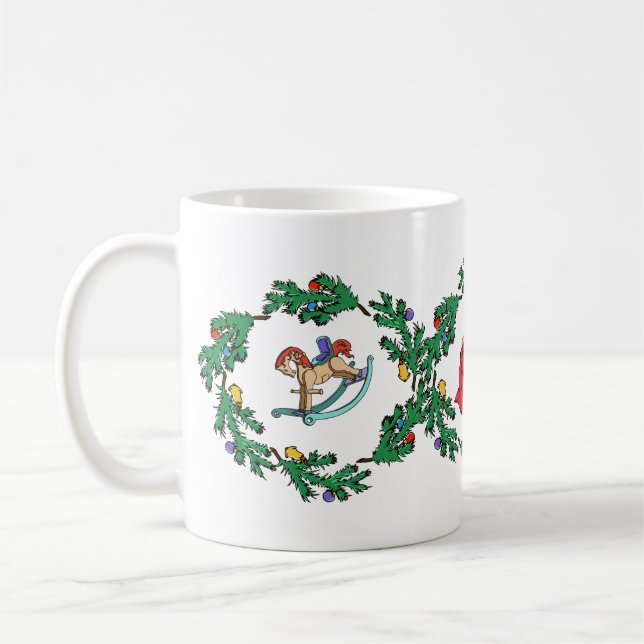 Mug Noël Rocking Horse Spirit (Gauche)