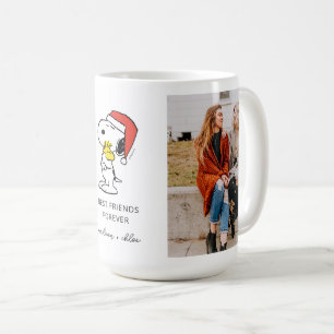Mug Noël Snoopy & Woodstock   Meilleurs amis