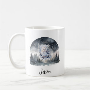 Mug Noël Winter Mountain Forest Adventure Owen Art
