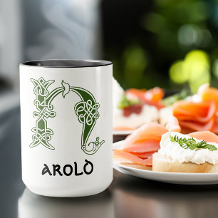 Mug Noeud celtique du 16e siècle Capitale décorative H