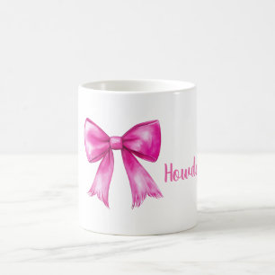 Mug Nœud de cowgirl rose Howdy