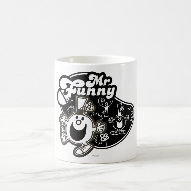 Mug Noir & Blanc M. Funny (Centre)
