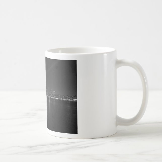 Mug Noir blanc New York City Skyline (Droite)