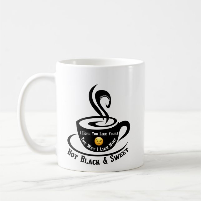 Mug Noir chaud et sucré (Gauche)