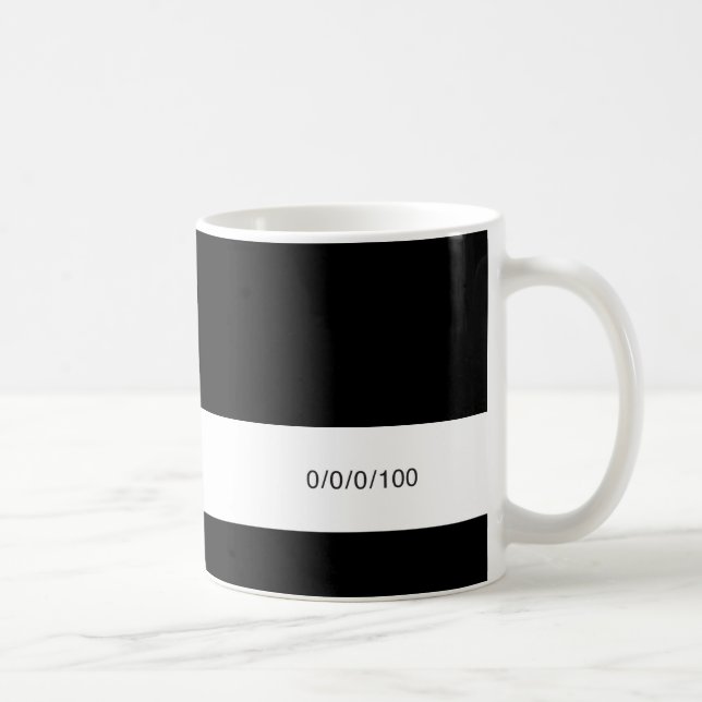 Mug Noir CMYK | (Droite)