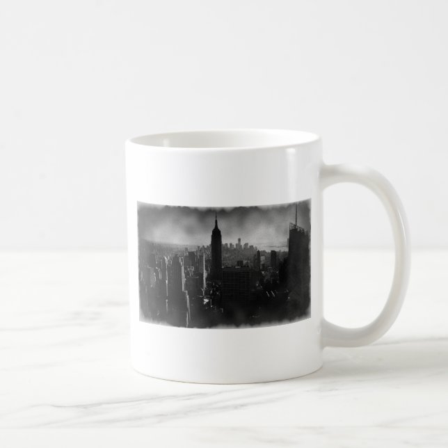 Mug Noir et blanc New York City (Droite)