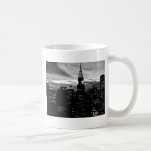 Mug Noir et blanc New York City Midtown