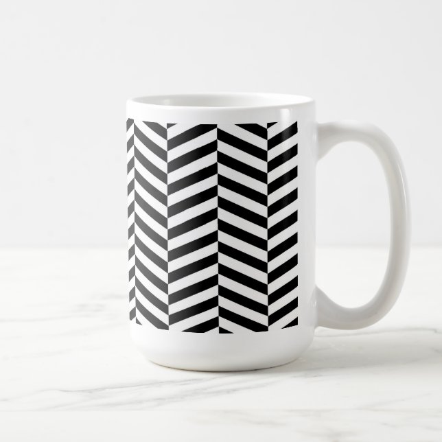Mug Noir Et Blancs (Droite)