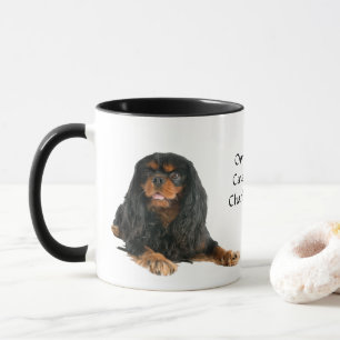Mug Noir et Tan Cavalier King Charles Spaniel Chien