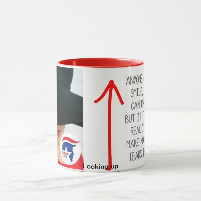 Mug Noir fait sur commande sonnerie de 15 onces (Centre)