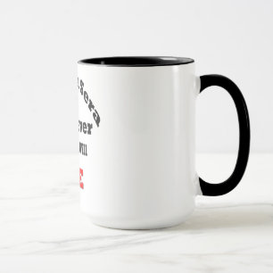 Mug Noir sérums de sérums de Tasse-que de sonnerie d
