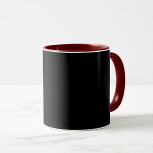 Mug Noir, tout simplement élégant