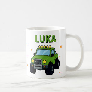 Mug Nom Age Anniversaire Camion Monstre