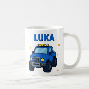 Mug Nom Age Anniversaire Camion Monstre
