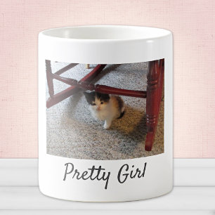 Mug Nom, Ajoutez Votre Photo Adorable Animal De Compag