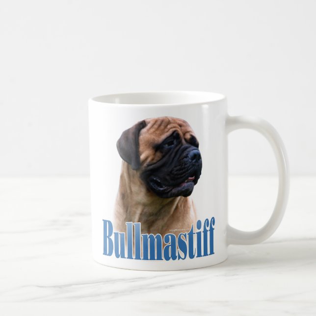 Mug Nom Bullmastiff (rouge) (Droite)