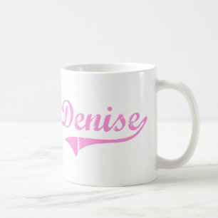 Mug Nom classique de style de Denise