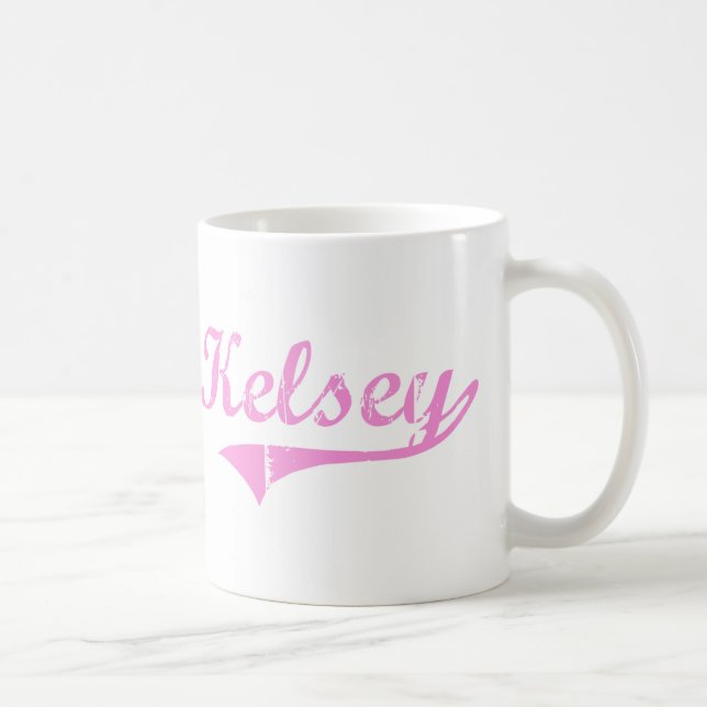 Mug Nom classique de style de Kelsey (Droite)