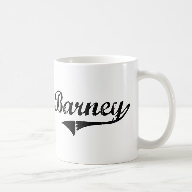 Mug Nom classique de style de prise de bec (Droite)