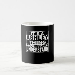 Mug Nom de famille ASHLEY Cadeau personnalisé