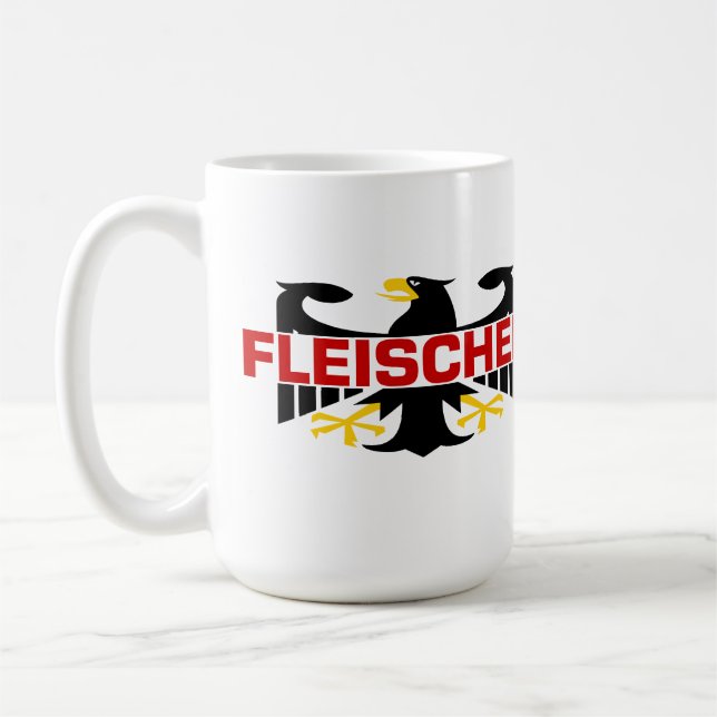 Mug Nom de famille de Fleischer (Gauche)