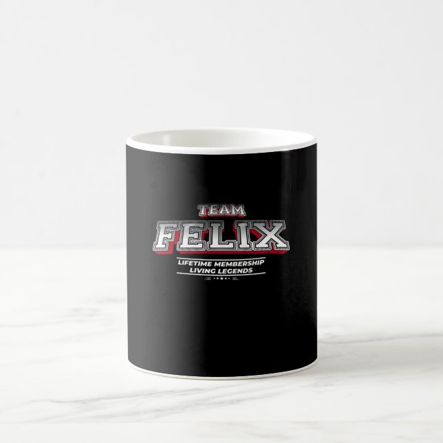 Mug Nom de famille de l'équipe FLIX Nom de famille Mem (Centre)
