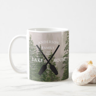 Mug Nom de famille personnalisé Lake House