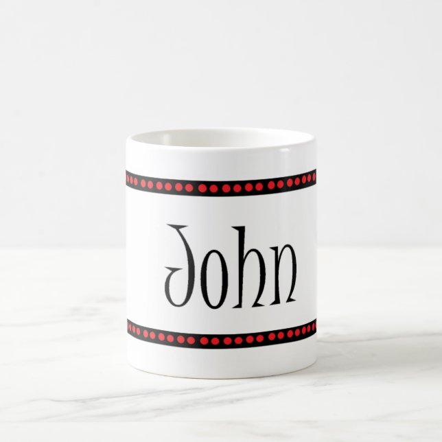 Mug Nom de John (Centre)