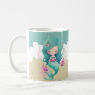 Mug Nom de jolie sirène pour enfants