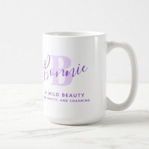 Mug Nom de la bande signifiant monogramme B texte pour