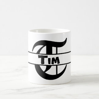 Mug Nom de la Personnaliser Lettre ornement