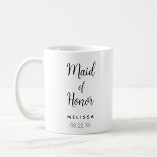 Mug Nom de la servante et date du Mariage