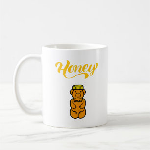 Mug Nom de l'animal de miel