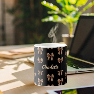 Mug Nom de l'arc léopard noir