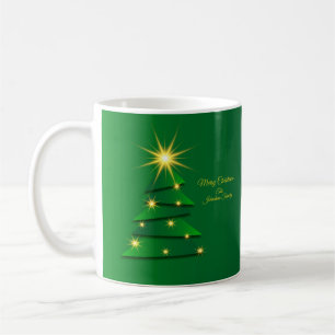 Mug Nom de modification de l'arbre vert du jeu de corr