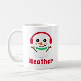 Mug Nom de Snowman