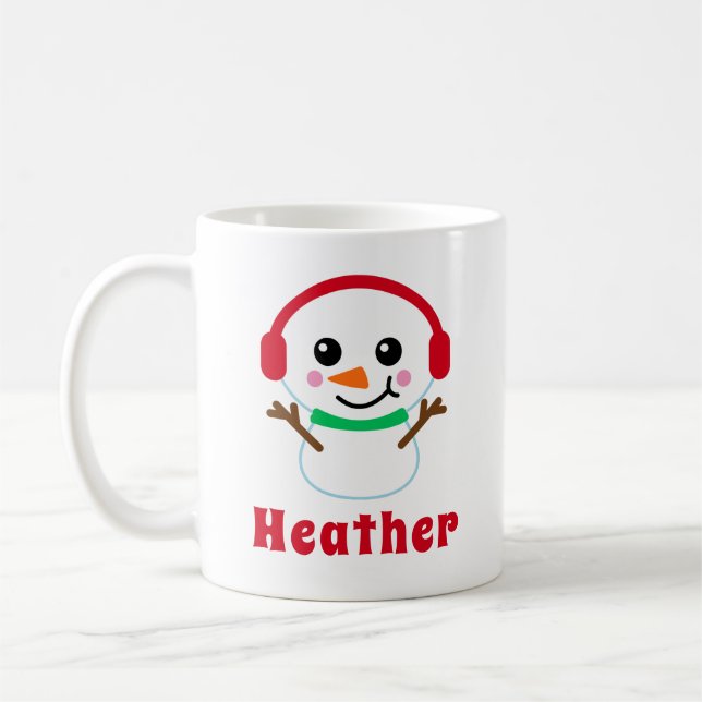 Mug Nom de Snowman (Gauche)