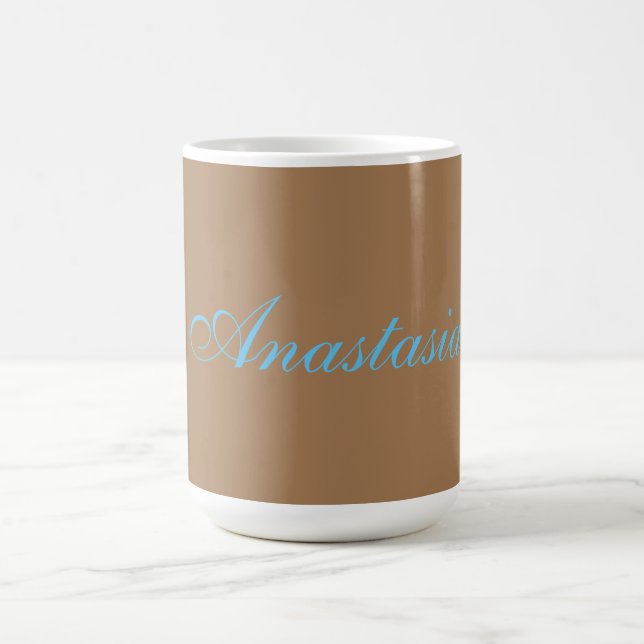 Mug Nom d'écriture professionnelle classique personnal (Centre)