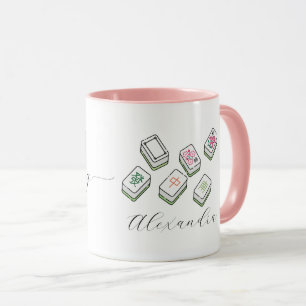 Mug Nom d'équipe drôle de joueurs de Mahjong Cadeau du