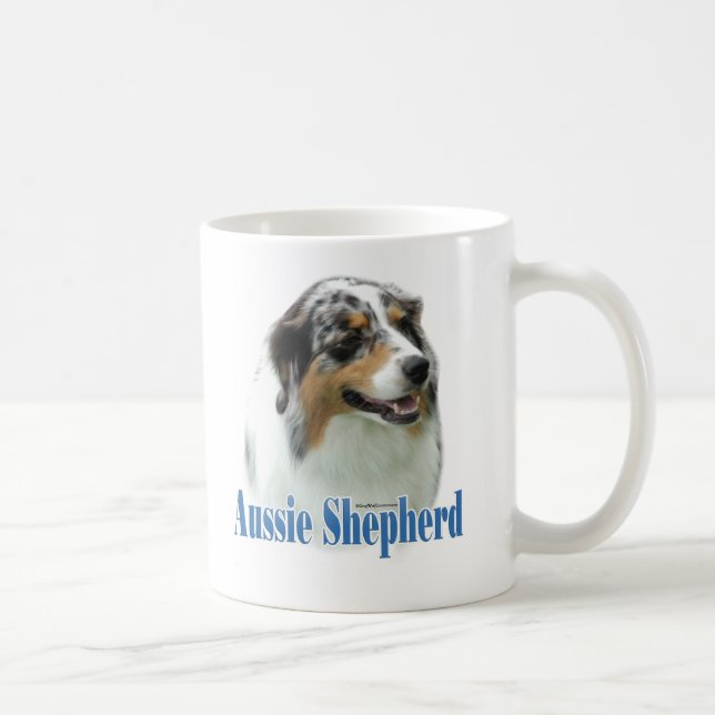 Mug Nom du berger australien (Droite)