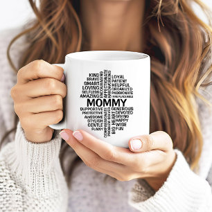 Mug Nom du cloud Mommy Word