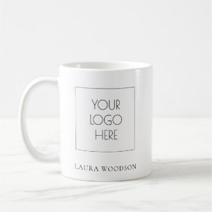 Mug Nom du logo minimaliste simple