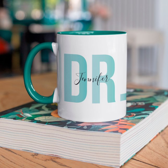 Mug Nom du médecin personnalisé (Créateur téléchargé)