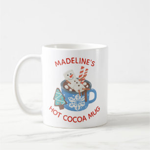 Mug Nom du motoneige mignon Coca chaud