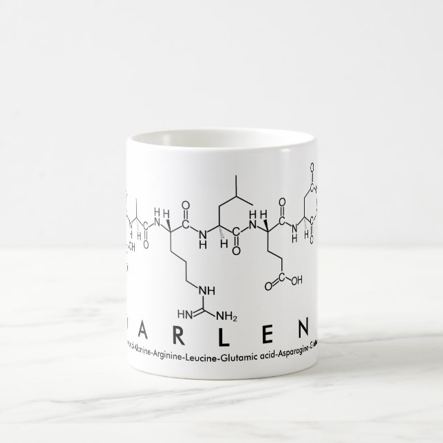 Mug nom du peptide du darlène (Centre)