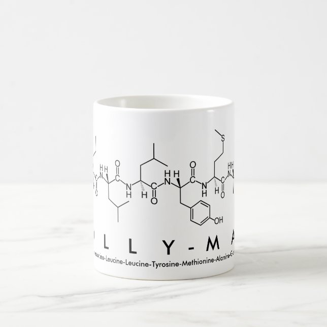 Mug nom du peptide Lilly-Mae (Centre)