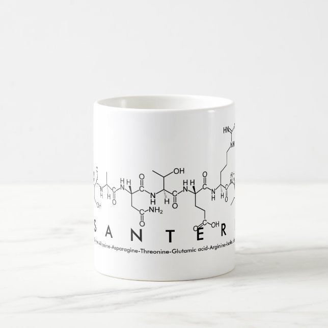 Mug nom du peptide Santeri (Centre)