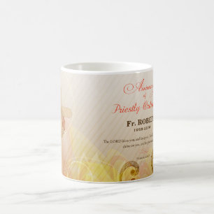 Mug Nom et année personnalisés, 60e Ordination sacerdo