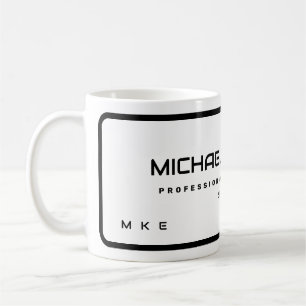Mug Nom et monogramme